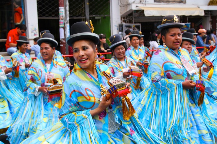 The Fiesta de Virgen de Guadalupe, Sucre, Bolivia