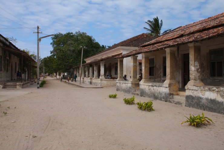 Portuguese colonial buildings, Ibo Island, Mozambique, Africa