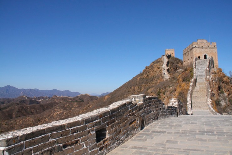 The Great Wall of China between Jinshanling and Simatai, China