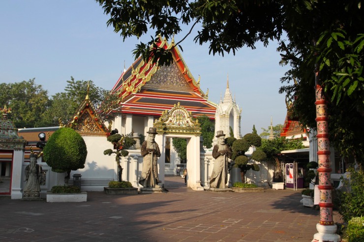 Temple of the Reclining Buddha, Wat Pho, Bangkok, Thailand