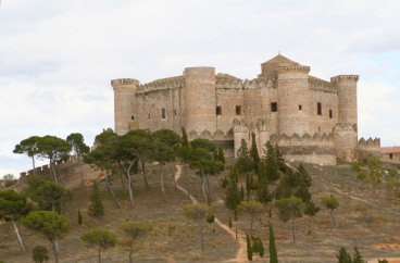Castle at Belmonte, Castilla-La Mancha, Spain