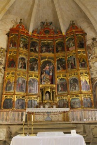 Church interior, Trujillo, Extremadura, Spain