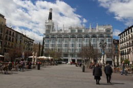 Plaza Santa Ana, Madrid, Spain