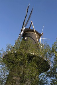 Tallest windmills in the world at Schiedam, Netherlands
