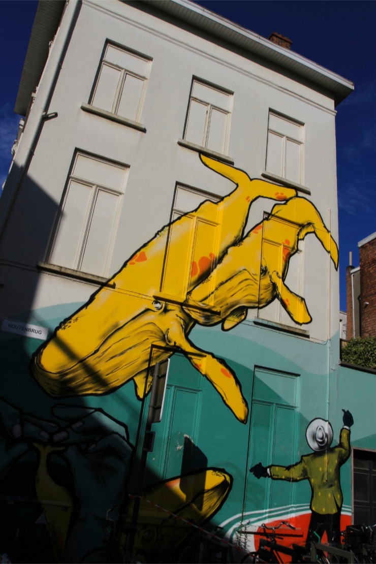 Street art, Antwerp, Belgium
