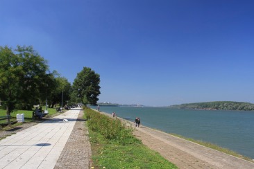 The Danube in Belgrade, Serbia
