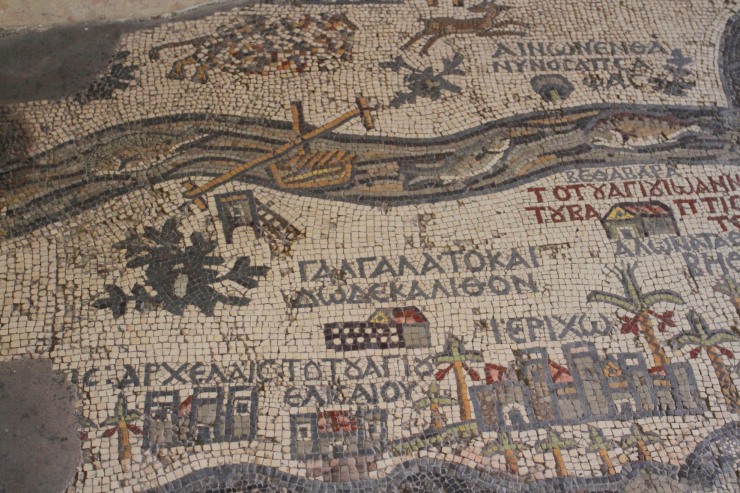 Mosaic Map, St. George's Church, Madaba, Jordan