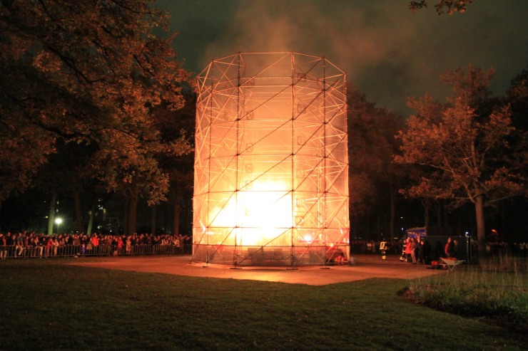 Fire Tornado, GLOW Festival, Eindhoven