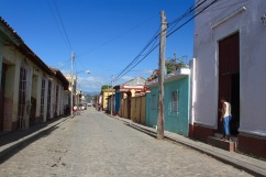 The cobbled streets of Trinidad, Cuba