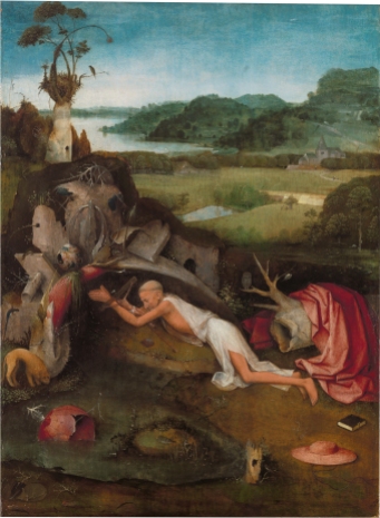 St. Jerome at Prayer by Hieronymus Bosch