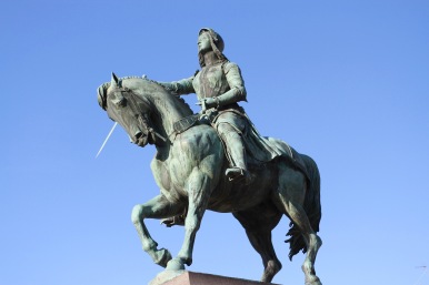 Statue of Joan of Arc, Place du Martroi, Orléans, France