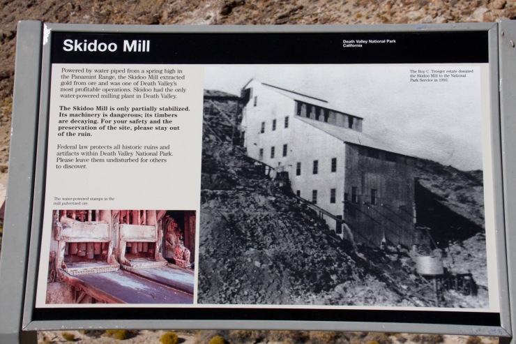 Skidoo mine, Death Valley, California, United States
