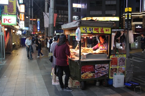 Nightlife in Jongno, Seoul, Korea