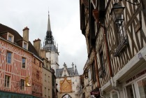 Medieval clocktower, Auxerre, France