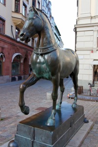 Horse statue, Stockholm, Sweden
