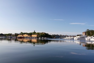 Skeppsholmen island from Djurgården, Stockholm, Sweden