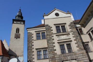 Zacharias of Hradec square, Telc, Czech Republic