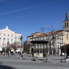 Plaza Mayor, Segovia, Spain