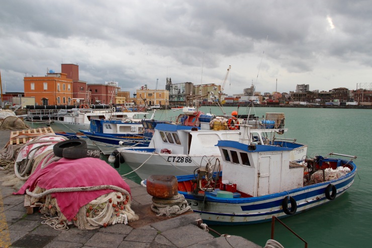 Harbour, Catania, Sicily, Italy