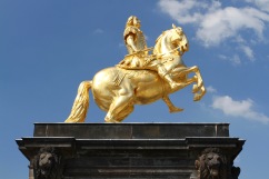 Augustus the Strong statue, Neustadt, Dresden, Germany
