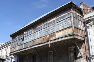 Traditional housing, Tbilisi, Georgia