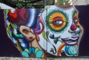 Day of the Dead, Street Art, Budapest, Hungary