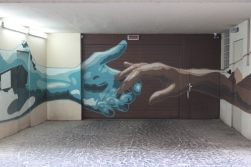 Hands, Street Art, Budapest, Hungary