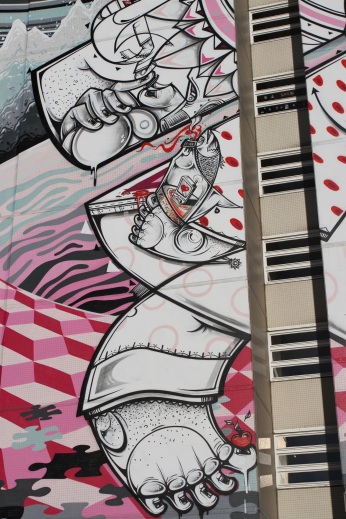 On Tip Toes by Hownosm, Street Art, Berlin, Germany