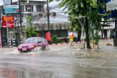 Flooding, Chiang Mai, Thailand