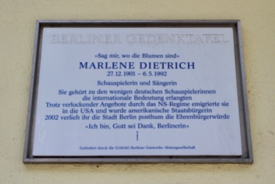 Marlene Dietrich house, Rote Insel, Schöneberg, Berlin, Germany