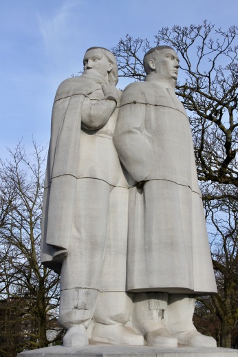 Second World Way memorial, Liège, Belgium