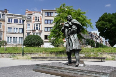 Tolstoy statue, Brussels, Belgium