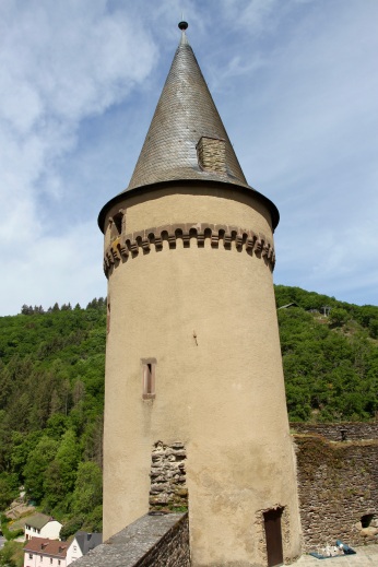 Vianden Castle, Vianden, Luxembourg