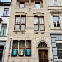 Art Nouveau, Maison Autrique, Brussels, Belgium
