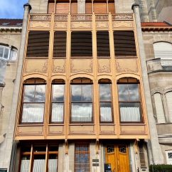 Art Nouveau, Hôtel van Eetvelde, Brussels, Belgium